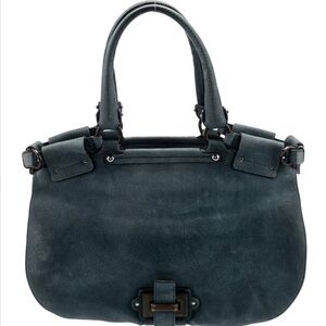 Salvatore Ferragamo Teal Shoulder Bag